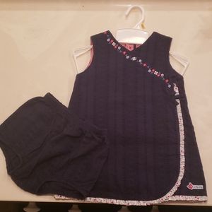 Baby Girl's Dress with Diaper Cover Panty